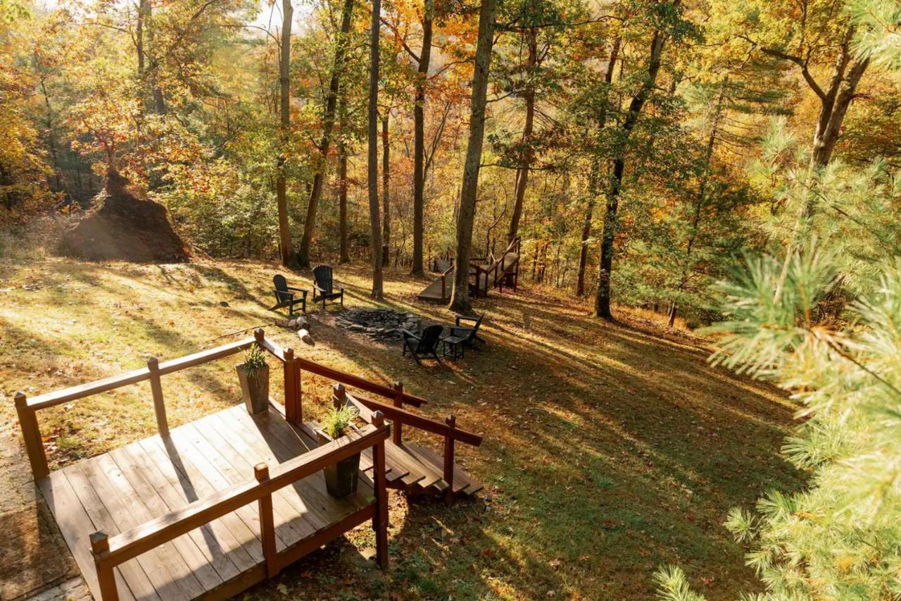 Villa Hot Tub Charming & Chic Mountain Gem On Sleepy Creek à Berkeley Springs Extérieur photo
